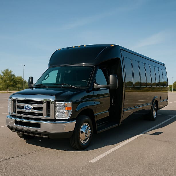 Boise Shuttle Bus Rentals 18 Passenger Shuttle Bus